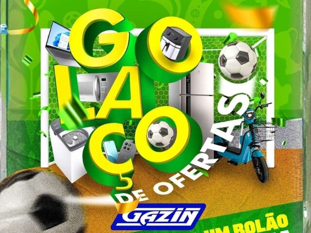 Golaço de Ofertas Gazin entra em campo com descontos especiais para toda a família