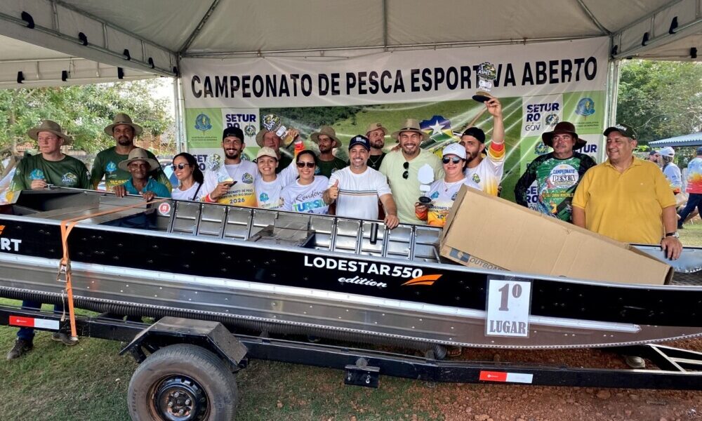 Pesca esportiva fortalece turismo e economia de Seringueiras com apoio do deputado Jean Oliveira