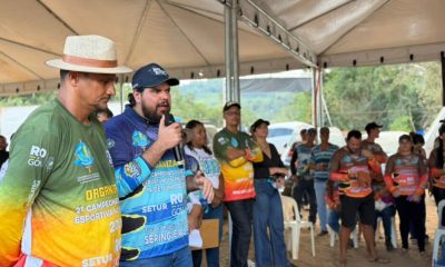 Com apoio do deputado Jean Oliveira, campeonato de pesca reúne mais de 500 participantes no Rio Branco, em Nova Brasilândia
