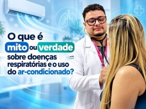 O que é mito ou verdade sobre doenças respiratórias e o uso do ar-condicionado?