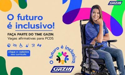 Gazin abre vagas afirmativas e reforça compromisso com inclusão de PCDs
