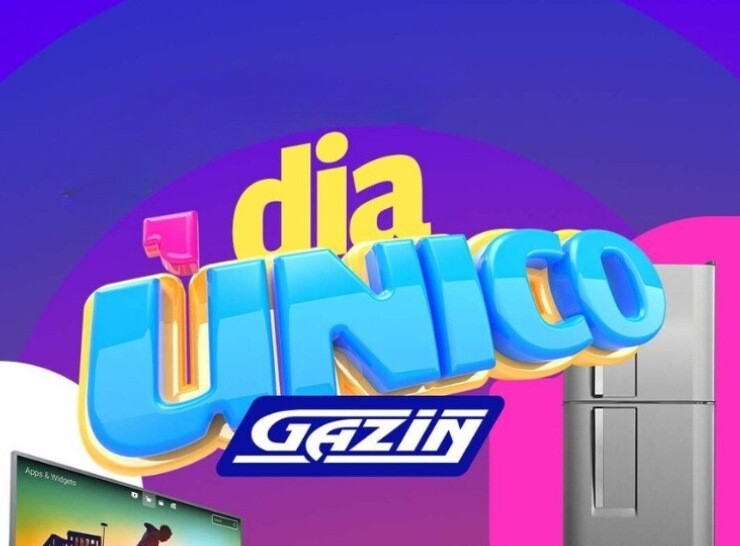 O dia único Gazin chegou: é hora de renovar sua casa!