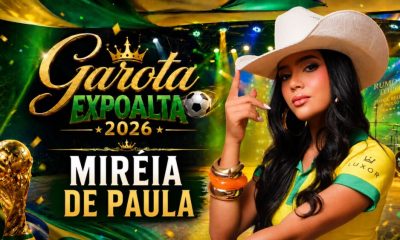 Desfile candidata a Garota Expoalta 2026 Miréia de Paula