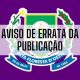 Aviso de errata da publicação pregão eletronico 46/2026