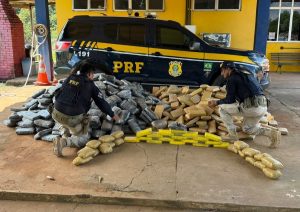 Porto Velho: PRF encontra mais de uma tonelada de drogas escondida em caminhão na BR-364 – Polícia