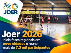 Joer 2026 inicia fases regionais em nove cidades e reúne mais de 7,3 mil participantes